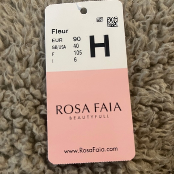 BNWT Bra H/40 Underwear Large size 12 USA 2pc set - Picture 5 of 10